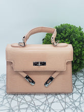 Load image into Gallery viewer, Rose pink satchel crossbody handbag