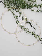 Load image into Gallery viewer, Oversize Pearl Hoops

