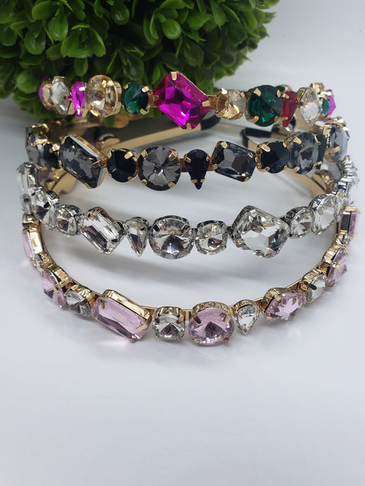 Rhinestone crystal gemstone headband