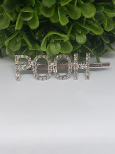 Word Hair Pin