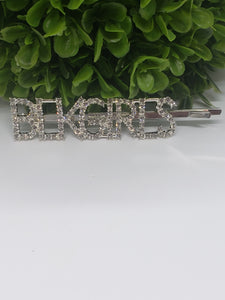 Word Hair Pin