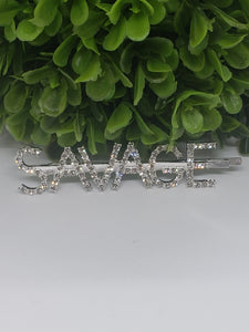 Word Hair Pin
