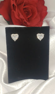 Heart Stud Earrings