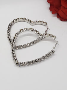 Rhinestone Hoops