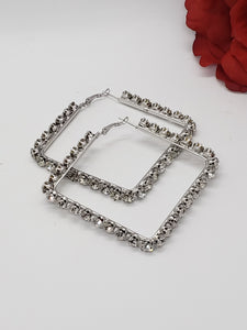 Rhinestone Hoops