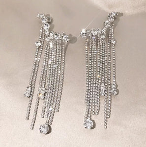 Cuff Tassel Earrings