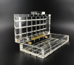 Ivy Plaid Lucite