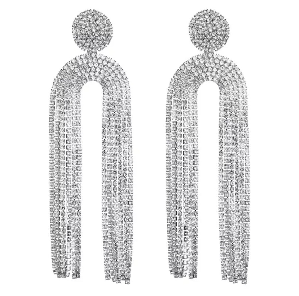 Disco Tassel Earrings
