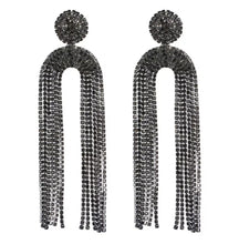 Load image into Gallery viewer, Disco Tassel Earrings
