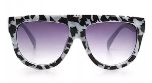 Black and white marble Chloe designer sunglasses
