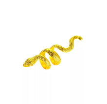 Load image into Gallery viewer, Gold Statement snake ring
