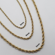 Load image into Gallery viewer, Classic Rope Chain
