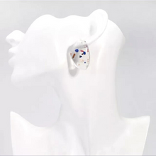 Load image into Gallery viewer, Clear Confetti Earrings
